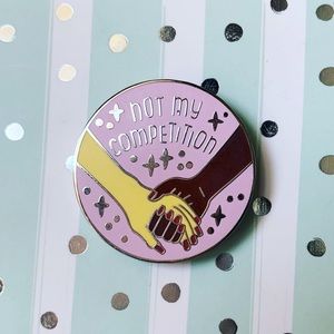 Intersectional Feminist Enamel Pin